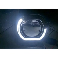 Terbaru shroud cover projie lensa 2,5 inchi model BMW sport cahaya