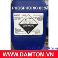 Hóa chất Photphoric 85.0% - chai 1 kg - H3PO4 - Chuyên hạ PH nước dùng cho thủy sản.