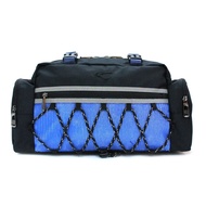 Camel Active Big / Large Reflective Waist Bag 51202570 - Black &amp; Blue (NEW)