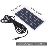 Kavolet Solar Charging Panel Outdoor Garden Lamp 4W Solar Battery Panel with DC Interface for 3.7V B