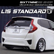 สติกเกอร์ติดรถยนต์L15 STANDARD R18 STANDARD  GK GE CITY BRIO CIVIC  รถฮอนด้าเครื่อง L15-L18