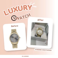 นาฬิกา  Vivienne Westwood นาฬิกาแบรนด์เนม สินค้ามีพร้อมส่ง รุ่น VV261GYGD