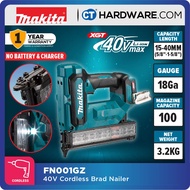 MAKITA FN001GD101 | FN001GZ CORDLESS BRAD NAILER 40V | MAGAZINE 100 | 18GA | 5/8"-1-5/8"