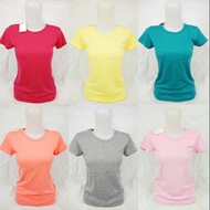 KATUN Plain O-NECK T-shirt size L-XXL Short Sleeve Cotton material women's t-shirt/t-shirt size L-XX