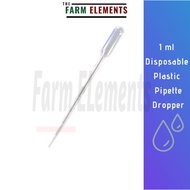 1ml Disposable Plastic Pipette Dropper (1's)