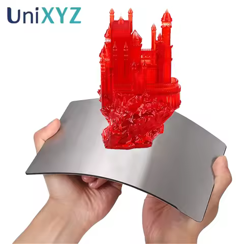 Resin Build Plate Magnetic Sheet Spring Steel Flexible For Anycubic Photon Mono 4 2 X 4K 6K M3 M5 M7