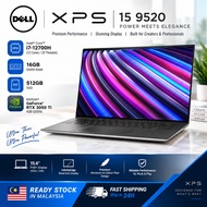 Dell XPS 15 9520 i7-12700H 16GB DDR5 RAM 512GB SSD RTX 3050 Ti 4GB 15.6" 3.5K OLED + Premium Laptop