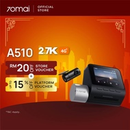 70mai A510 Dash Cam Dual Vision Car Recorder with GPS ADAS Add-On 4G Hardwire Kits