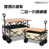 Stall Foldable Pull Goods Household Stall Sports Camping Car Trolley Outdoor Trolley Picnic Cart JJ3