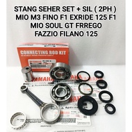 PAKET STANG SEHER + 6305 63/22 + SIL KOMPLIT ( 2PH ) YAMAHA MIO M3 FINO F1 EXRIDE 125 F1 MIO SOUL GT
