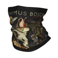 Hieronymus-Bosch The Garden of Earthly Delights Bandana Neck Gaiter Balaclavas Face Scarf Headband M