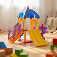 Small Children Playground Building Kids Playground Model Slide Model