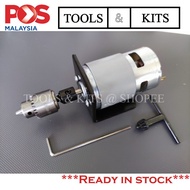 775 Motor DIY Mini Table Saw with JT0 Chuck 0.3-4mm &amp; Connector [DIY Meja Gergaji dgn Motor 775 dn Chuck JT0]