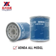 Bosch Oil Filter 0986AF0349 for Honda City  Jazz  Civic  CRV  HRV  Accord  BRV