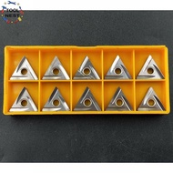 แท่นเครื่องมือสำหรับแพ็คเหล็ก10ชิ้นเครื่องกลึง TNMG331R2G TNMG160404R2G ต้นทุนอย่างมีประสิทธิภาพ