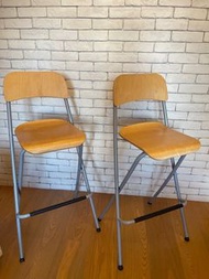 IKEA FRANKLIN 原木色 吧台折疊椅（自取）