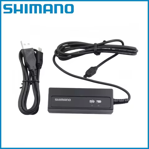 Shimano BCR2 Di2 E-tube SM-BTR2 Internal Battery Charger PC Link Black Original Batter SM-BCR2