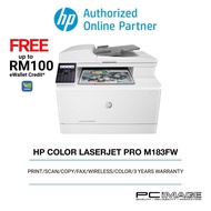 HP Color Laserjet Pro MFP M183FW Laser Printer Print/Scan/Copy/Fax/Wireless Toner Included 7KW56A