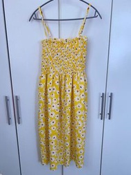 黃色小雛菊🌼吊帶洋裝