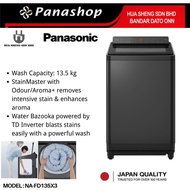 PANASONIC 13.5kg NA-FD135X3BT Powerful Clean & Convenient Top Load Washing Machine
