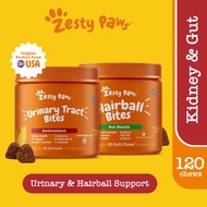Zesty Paws Cat Combo (Urinary Tract Bacon + Hairball Bacon)