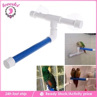 [Lovoski] Suction Cup Bird Shower Perch Stand Parrot Bath Toy for Finch Parakeet Cockatiel Budgie
