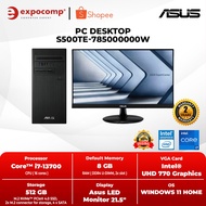 Asus PC DESKTOP S500TE-785000000W INTEL CORE i7-13700 8GB 512GB WIN11