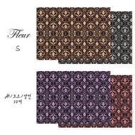 Fleur 20 sheets A4 Double Sided design paper (soranhan haru)