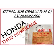 HONDA TH110 HURRICANE / HONDA NX105 JAPAN ORIGINAL SPRING, SUB GEAR [Part Number :- 23124-KW7-900]