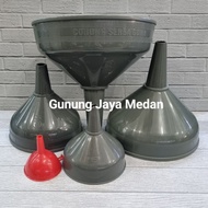 Gm Water Funnel Oil Funnel Size 15cm 20cm 25cm 30cm Silver