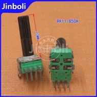 3PCS RK11 Type B50K B503 Single Vertical 4 Pin Audio Amplifier Volume Adjustment Potentiometer 50K O