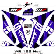 Yamaha WR 155 New List Body Striping WR155 Sticker Variation Yamaha WR Sticker WR 155 Striping Motif