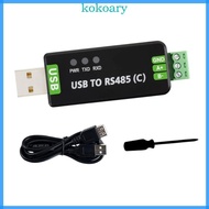 KOK Plugs Play USB To RS485 Interfaces Converter With 512000bps Baud Rate And 1200M Ranges For Modbu