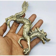 Genuine Brass Dragon Statue