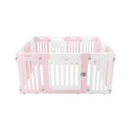 คอกสุนัขเพ็ทโฮม HOSTAIL M สีชมพู/ขาว (1179600)