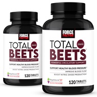 Force Factor Total Beets Nitric Oxide Supplement with Beet Root Powder, Nitrates, Grapeseed Extract 