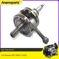 High Performance  Engine Parts Connecting Rod Shaft  Bearing 4 Stroke Crankshaft Assembly For Honda 