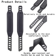 【Prime deal】 8PCS Exercise Bike Pedal Straps Adjustable Pedal Straps Foot Pedal Straps for Spinning