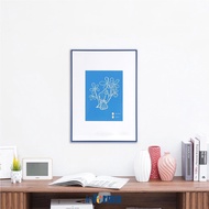 Informa 50X70 cm Aluminum Wall Photo Frame - biru Photo Frame Picture Frame Picture Frame Picture Fr