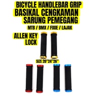 BICYCLE HANDLEBAR GRIPS SILICONE RUBBER SARUNG TANGAN CENGKAMAN PEMEGANG BASIKAL GETAH SILIKON BMX M