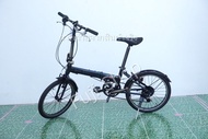 จักรยานพับได้ญี่ปุ่น - ล้อ 20 นิ้ว - มีเกียร์ - อลูมิเนียม - Rover - สีเขียว [จักรยานมือสอง]