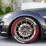 Xtreme Tire Sticker 3D Car Tyre Sticker Tire Sticker PVC Auto Tire Decals For 1 Wheel