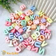 1 POUND OF ORDINARY 3D ALPHABET BEADS