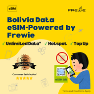 Bolivia eSIM Data Roaming | Unlimited Data | Topup Available | QR Code via Email | Tigo Bolivia