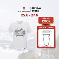 Áo thun THỤY SĨ Victorinox Brand Collection Heritage Graphic Tee - White