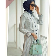 Women's Work Clothes Tunic Dress Poeva 60's mod by Tuneeca PV-0520