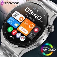 ZODVBOZ Smart Watch Men Wireless Charging Custom Dial Answer Call AMOLED Watches Women Waterproof Smartwatch For Huawei GT3 PRO