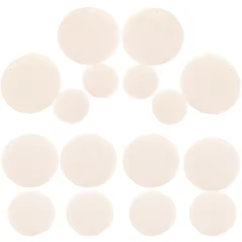 17 Pcs Woodwind Instrument Pads Soft Felt Replace Worn Woodwind Clarinet Pads Ensure Seals Mouthpiec