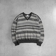 Vintage Lacoste 圖騰毛衣 / 立體織紋毛衣、3D立體織紋毛衣