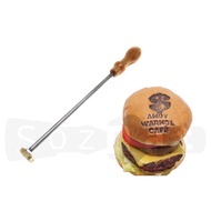 Burger stamp Burger stamping/ Burger branding/ Burger Sandwich Stamp/ Hotstamp Bread Stamp/ custom s